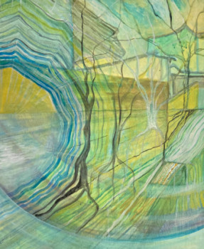 Obra contemporánea nombrada « Espaces Temps », Hecho por SANDRA BéDU