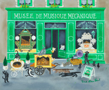 Obra contemporánea nombrada « Musée de la Musique Mécanique/Mechanical Music Museum », Hecho por YOLANDE SALMON-DUVAL