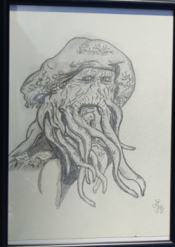 Obra contemporánea nombrada « Davy Jones », Hecho por ARTISTE.AA