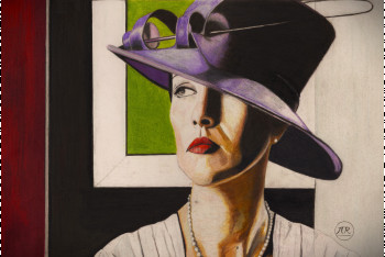 L'élégance coiffée d'un chapeau En el sitio ARTactif