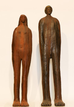 Obra contemporánea nombrada « couple 1 », Hecho por VéLEZ