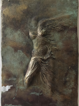 Obra contemporánea nombrada « La Victoire de Samothrace », Hecho por MTD SCULPTURES