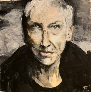 Obra contemporánea nombrada « Annie Lennox », Hecho por FRANçOIS RENé