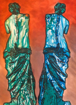 Obra contemporánea nombrada « Double Venus », Hecho por ERIC ERIC