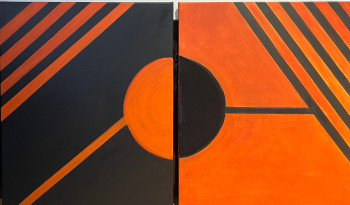 Obra contemporánea nombrada « Entre-choc », Hecho por PASCALE GARDINIER