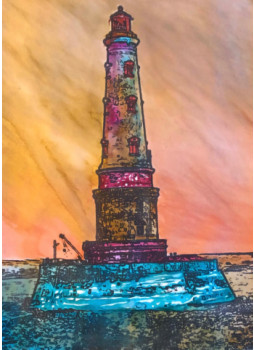 Obra contemporánea nombrada « Le Phare », Hecho por ERIC ERIC