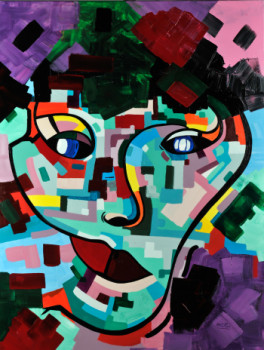 Obra contemporánea nombrada « Le cerveau », Hecho por ROSE MARY VALLAS