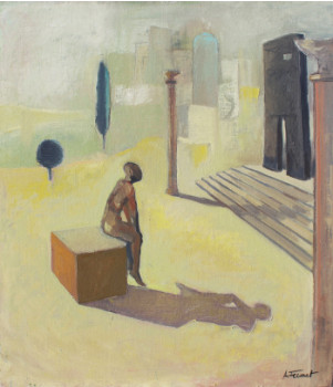 Obra contemporánea nombrada « Le passage », Hecho por ANTOINE FUMET
