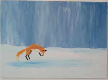 Obra contemporánea nombrada « What did the fox say ? », Hecho por STELLARIA