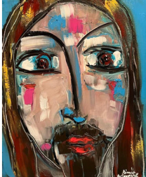 Obra contemporánea nombrada « Le Christ », Hecho por AIMéE DE COURTOZé