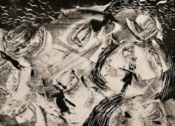 Obra contemporánea nombrada « Un monde à part », Hecho por SANDRA BéDU