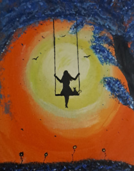 Obra contemporánea nombrada « Balance toi », Hecho por ZOUN