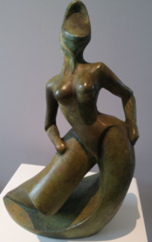 Obra contemporánea nombrada « SWING BRONZE », Hecho por ZOU