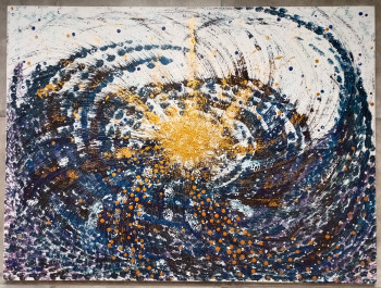 Obra contemporánea nombrada « Supernovae », Hecho por RHéA D'ALMEIDA