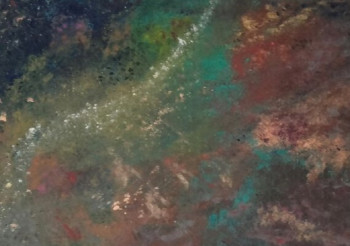 Obra contemporánea nombrada « Voyage dans le Cosmos », Hecho por EX-TAIRE