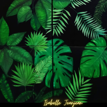 Obra contemporánea nombrada « Jungle », Hecho por ISAJ