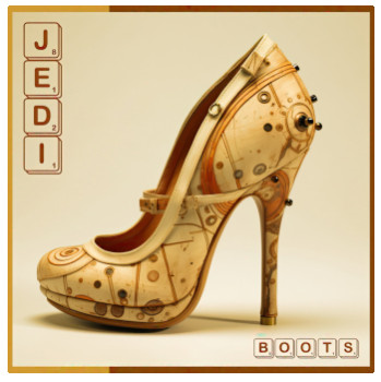 Obra contemporánea nombrada « JEDI BOOTS », Hecho por W.O.N.D.E.R.C.A.E.N