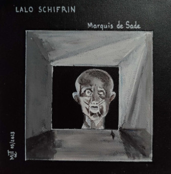 Obra contemporánea nombrada « Lalo Schifrin Marquis de Sade », Hecho por MARIE-LAURE TOURNIER