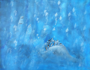 Obra contemporánea nombrada « Antarctique », Hecho por MARIE-LAURE TOURNIER