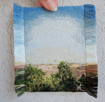 Obra contemporánea nombrada « Deir Qanoun Al-Nahr, Liban Sud », Hecho por NELLY EZZEDINE