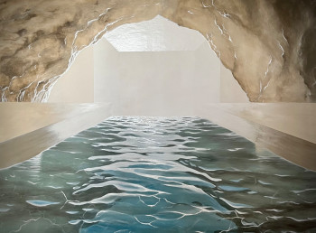Obra contemporánea nombrada « Le fluide », Hecho por ALIENBéRé