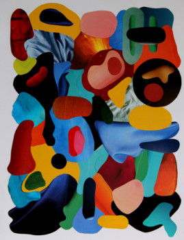 Obra contemporánea nombrada « Couleurs & Formes "Maladie Moderne" », Hecho por SMITH SMITH