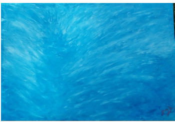 Obra contemporánea nombrada « Unique », Hecho por MARTINE PARISON