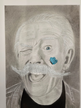 Obra contemporánea nombrada « Portrait », Hecho por ZAMO