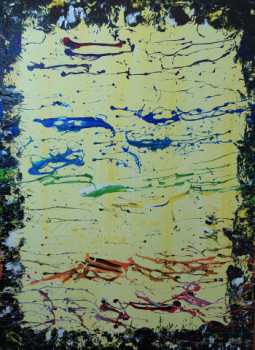 Obra contemporánea nombrada « Danza energética », Hecho por AGR ART.ARGIA
