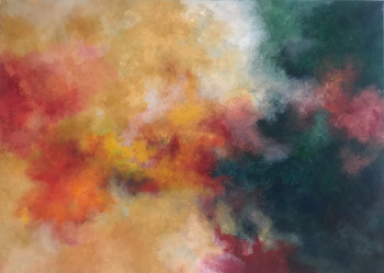 Obra contemporánea nombrada « Fournaise », Hecho por ELéONORE ROBERTI