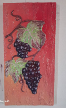 Grappe de raisin en relief En el sitio ARTactif