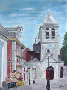 Obra contemporánea nombrada « lAGNY L'INSOLITE », Hecho por AMELIE AMELOT