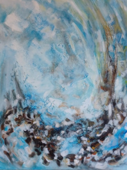 Obra contemporánea nombrada « Whirlwind - », Hecho por CLAIRE MARTIN-COCHER