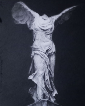 Obra contemporánea nombrada « La Victoire de Samothrace », Hecho por BERGER LéA