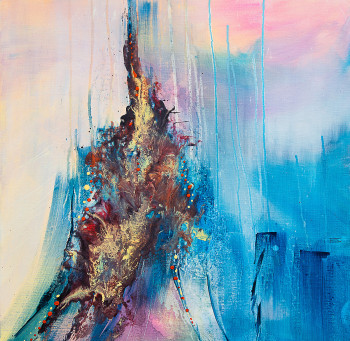 Obra contemporánea nombrada « Impérial », Hecho por FRANçOISE DUGOURD-CAPUT