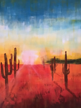 Obra contemporánea nombrada « Arizona », Hecho por PACOTILLE