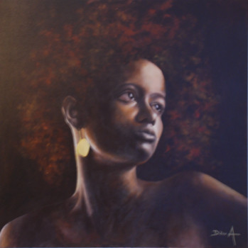 Obra contemporánea nombrada « Bertine », Hecho por DIDIER A