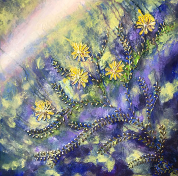 Obra contemporánea nombrada « Les fleurs de l'Âme », Hecho por TIPHANIE CANADA