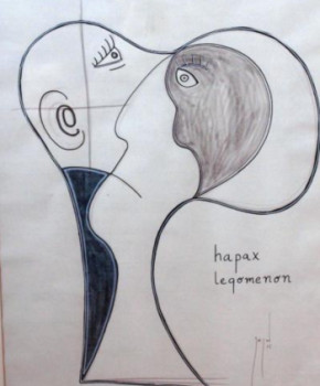 Obra contemporánea nombrada « hapax legomenon », Hecho por JOAQUíN GóMEZ