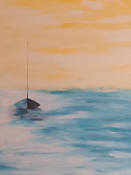 Obra contemporánea nombrada « Sea of Silence », Hecho por MANRIC