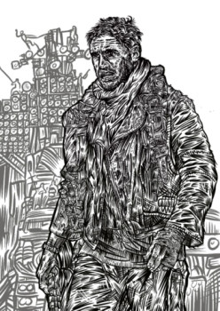 Obra contemporánea nombrada « Mad Max », Hecho por ERIC ERIC