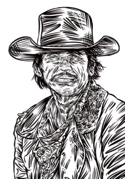 Obra contemporánea nombrada « Charles Bronson », Hecho por ERIC ERIC