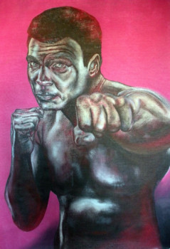 Obra contemporánea nombrada « Ali », Hecho por ERIC ERIC