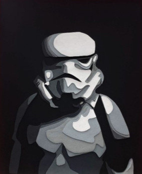 Obra contemporánea nombrada « STORMTROOPER », Hecho por GINO