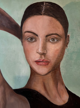 Obra contemporánea nombrada « Anna », Hecho por MANEL MONTAñES