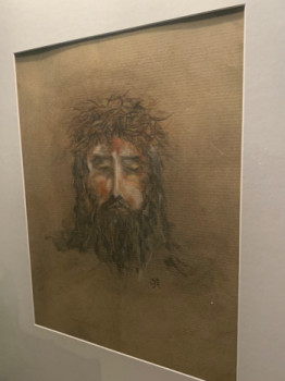 Obra contemporánea nombrada « Jesus », Hecho por JM RAIOLA