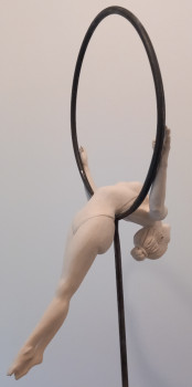 Obra contemporánea nombrada « Danseuse de lyre n°2 », Hecho por JULIE F.SCULPTURES