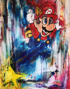 Obra contemporánea nombrada « Super Mario », Hecho por AMéLIE KOUNKOU