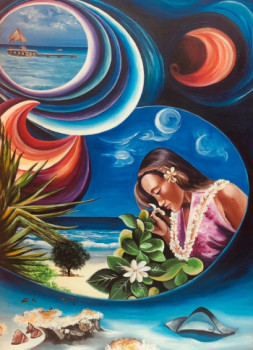 Obra contemporánea nombrada « SENTEURS OCEANES », Hecho por FEDENE