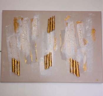 Obra contemporánea nombrada « Pureté », Hecho por LES TOILES DE LAETITIA